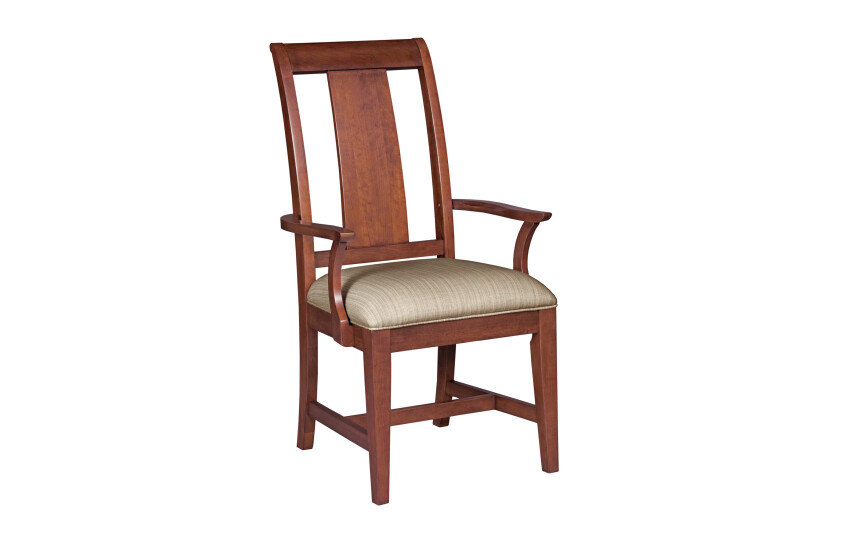 ARM CHAIR UPHOLSTERED SEAT 756