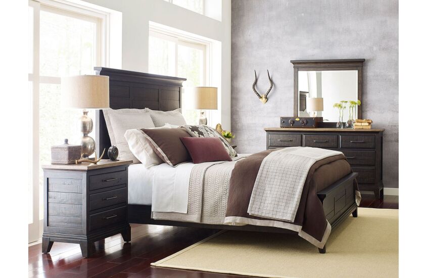 JESSUP PANEL KING BED - COMPLETE Room