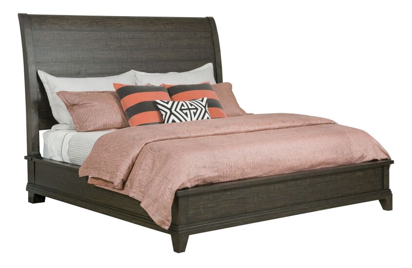 EASTBURN SLEIGH KING BED - COMPLETE Primary Select