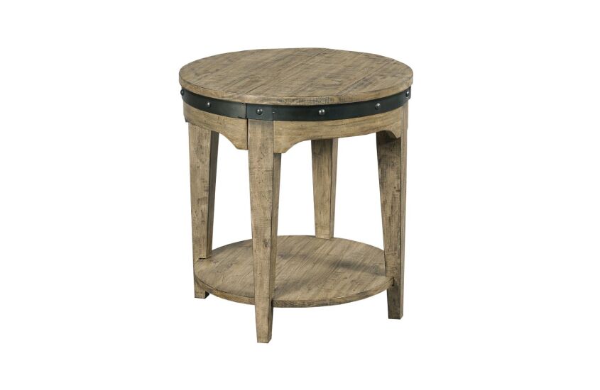 ARTISANS ROUND END TABLE Primary