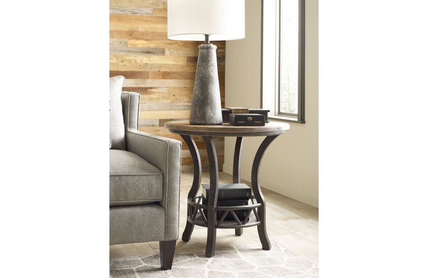 PISGAH ROUND LAMP TABLE Room Scene 1