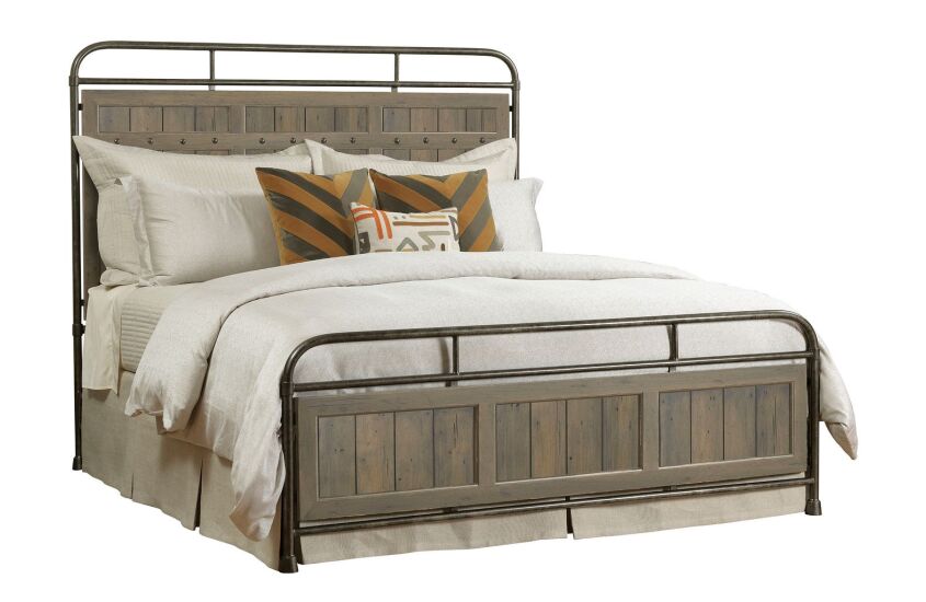 FOLSOM QUEEN METAL BED - COMPLETE Primary Select