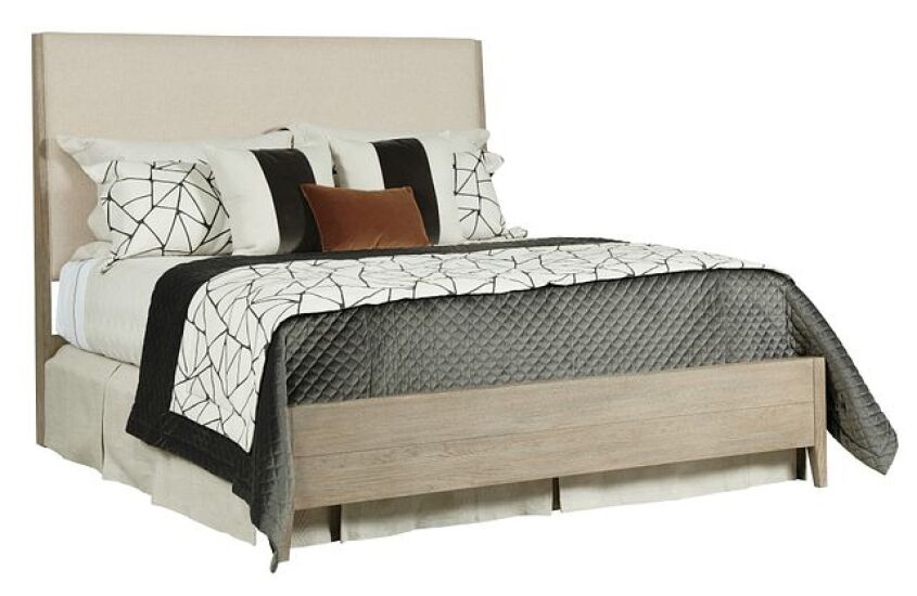 INCLINE FABRIC QUEEN BED MEDIUM FOOTBOARD-COMPLETE Primary Select