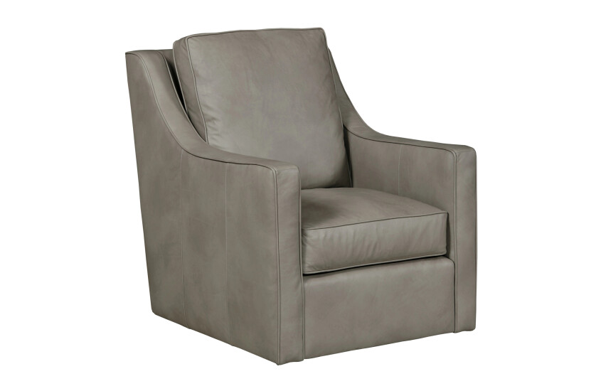 BRADLEY SWIVEL GLIDER -LEATHER Primary Select