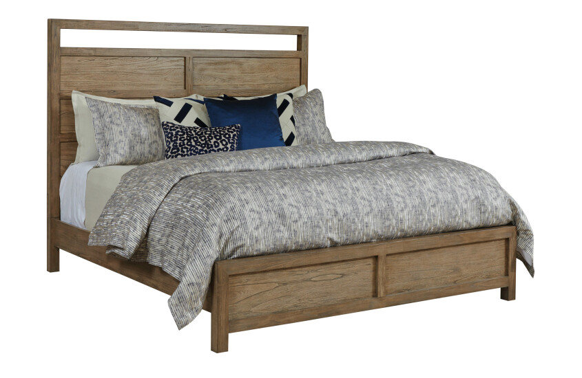WYATT PANEL KING BED - COMPLETE Primary Select
