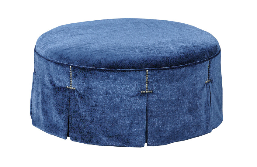 LANDON ROUND COCKTAIL OTTOMAN Primary