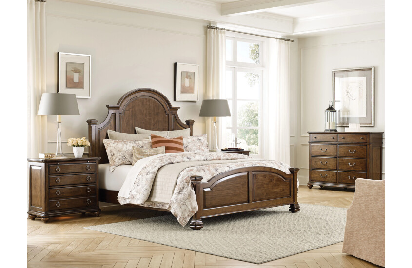 ALLENBY QUEEN PANEL BED - COMPLETE Room