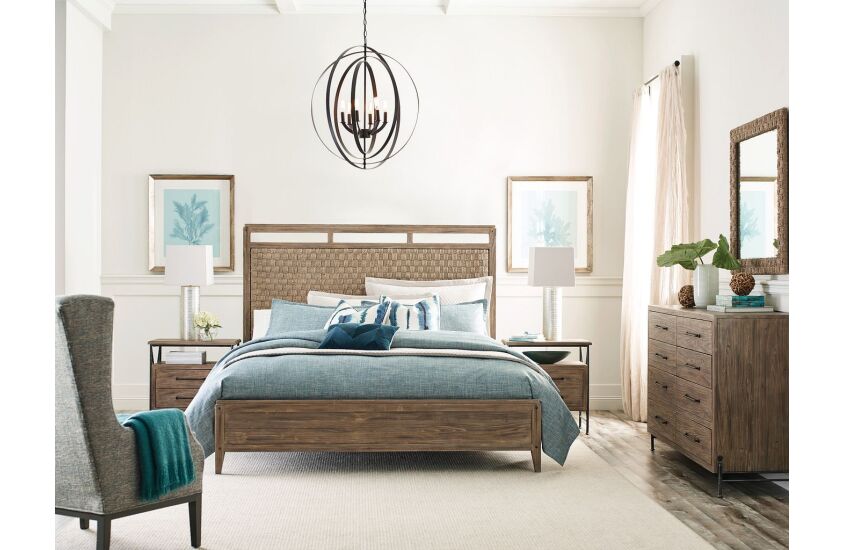 LINDEN KING PANEL BED - COMPLETE Room