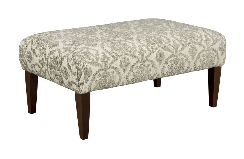 MEDIUM COCKTAIL OTTOMAN-TAPERED LEG 95