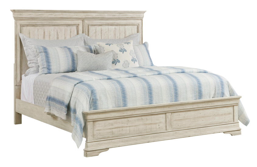 CARLISLE KING PANEL BED COMPLETE 280