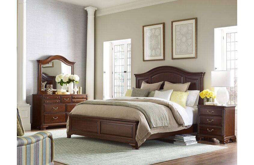 HADLEIGH PANEL KING BED - COMPLETE Room