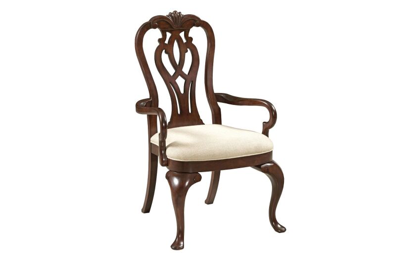 QUEEN ANNE ARM CHAIR 17