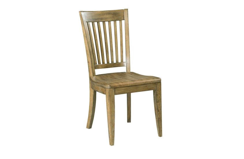WOOD SEAT SIDE CHAIR 14
