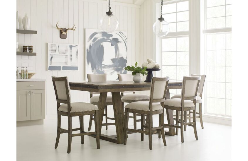 KIMLER COUNTER HEIGHT DINING TABLE-COMPLETE Room Scene 1