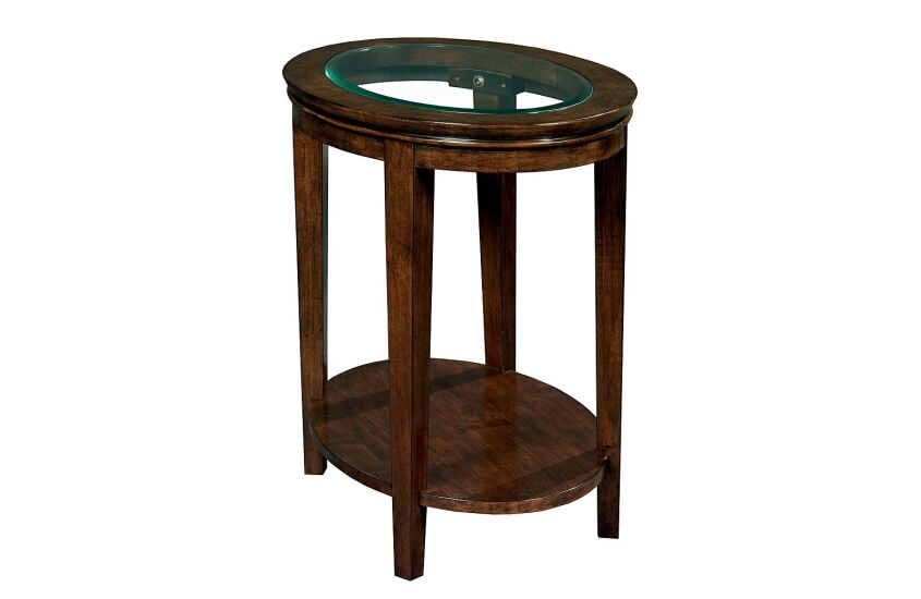 ELISE OVAL END TABLE