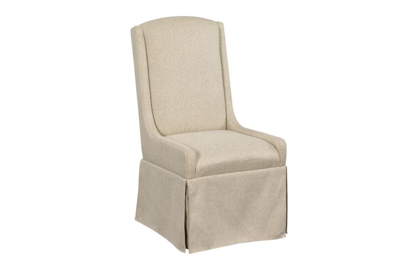 BARRIER SLIP COVERED DINING CHAIR 673