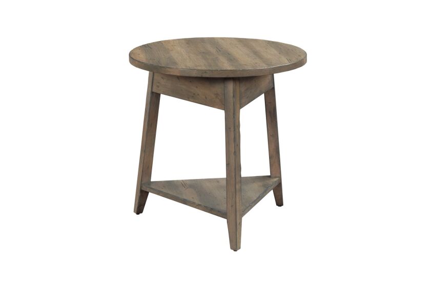 24" BOWLER ROUND END TABLE