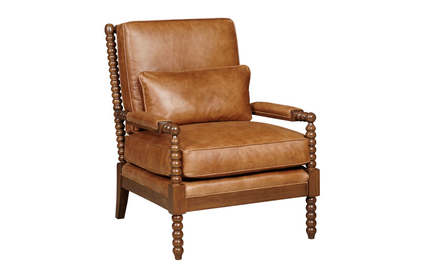 JENNY SPOOL CHAIR - LEATHER 747