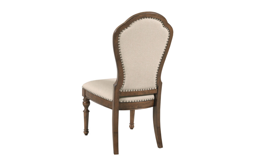 KIRKMAN UPHOLSTERED BACK SIDE CHAIR Room 3