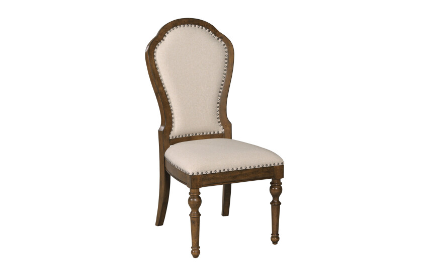 KIRKMAN UPHOLSTERED BACK SIDE CHAIR 751