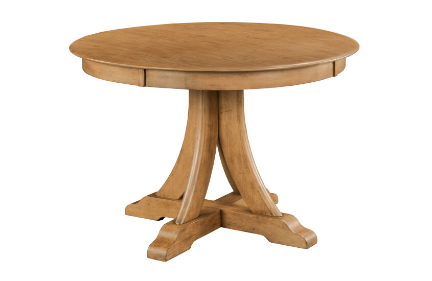 44 ROUND QUAD TABLE, CAPPUCCINO 229