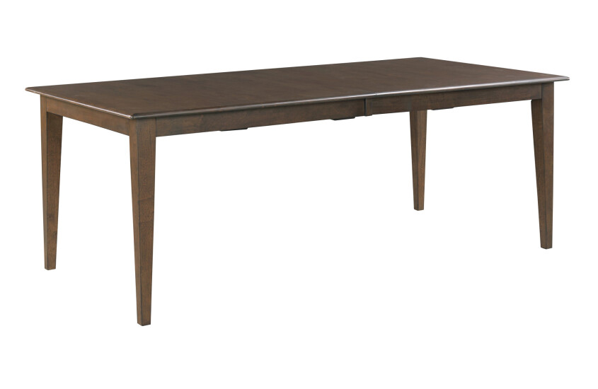 80 RECTANGULAR LEG TABLE, MOCHA 38