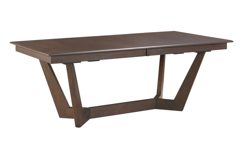 80 RECTANGULAR TRESTLE TABLE PKG, MOCHA 39