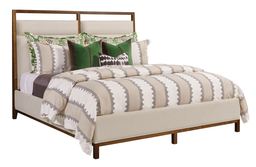 6/6 KARIS UPHOLSTERED BED - COMPLETE Primary