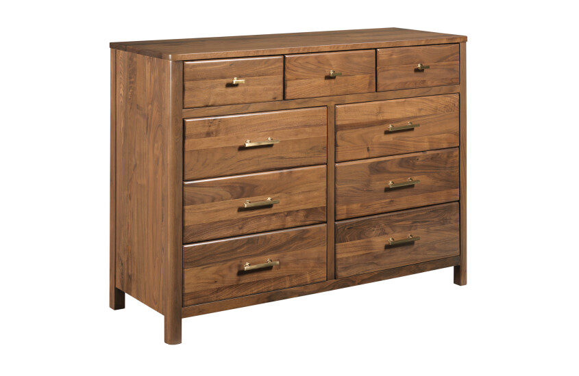 FLAT TOP NINE DRAWER DRESSER Primary