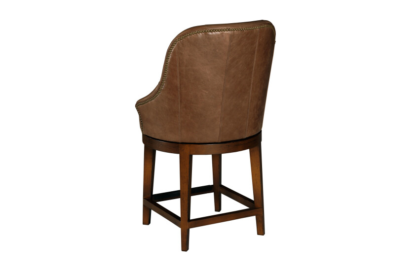 TINSLEY COUNTER HEIGHT STOOL LEATHER Room 2