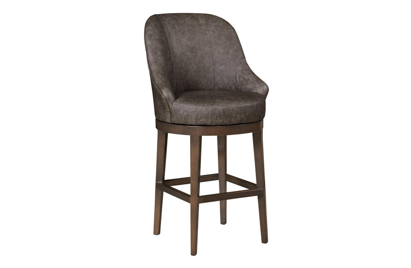 TINSLEY BAR HEIGHT STOOL LEATHER 245