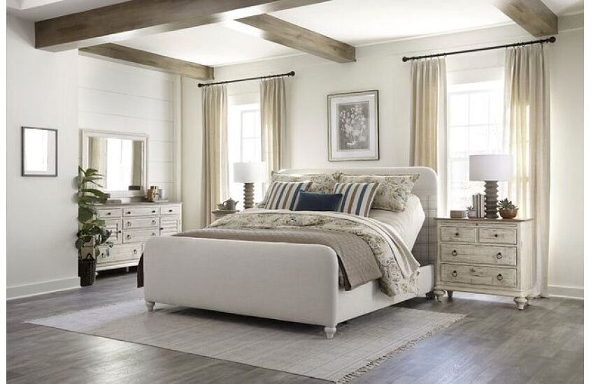 MARGO QUEEN BED W/MATCHING FOOTBOARD PACKAGE Room 3 