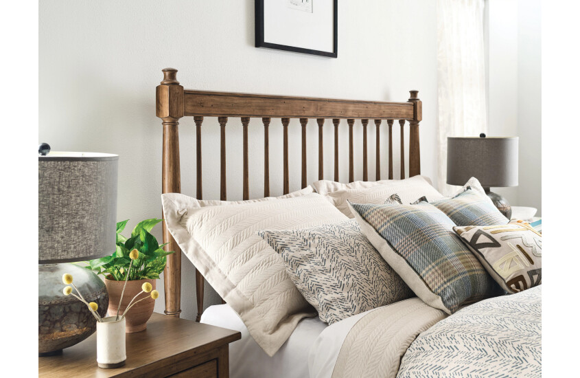 6/0 ARBOR SPINDLE BED-BARK - COMPLETE Room 2