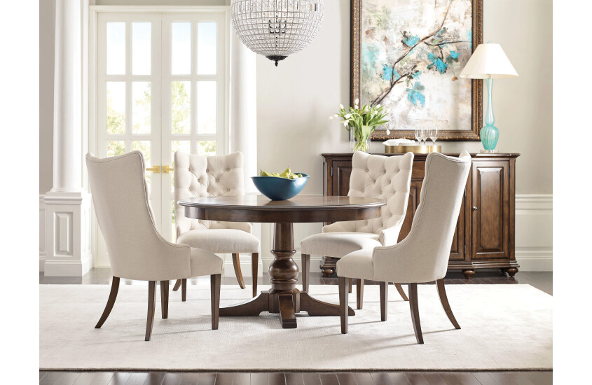 BYRON ROUND DINING TABLE - COMPLETE Room Scene 1
