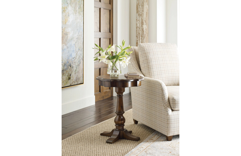 BYRON ROUND END TABLE Room 