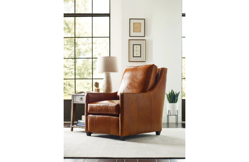 ELLEREY CHAIR - LEATHER Room Scene 1