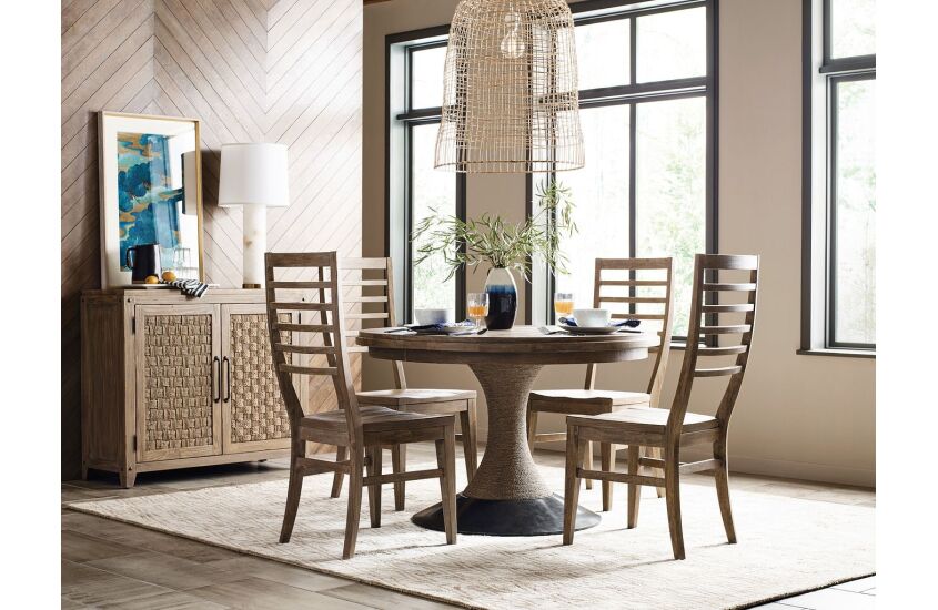 LINDALE ROUND DINING TABLE - COMPLETE Room 