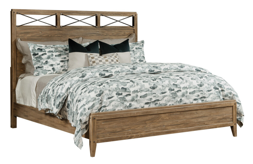 JACKSON CAL KING PANEL BED - COMPLETE Primary 