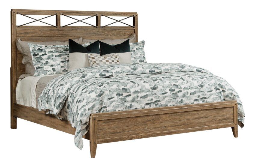 JACKSON CAL KING PANEL BED - COMPLETE 626