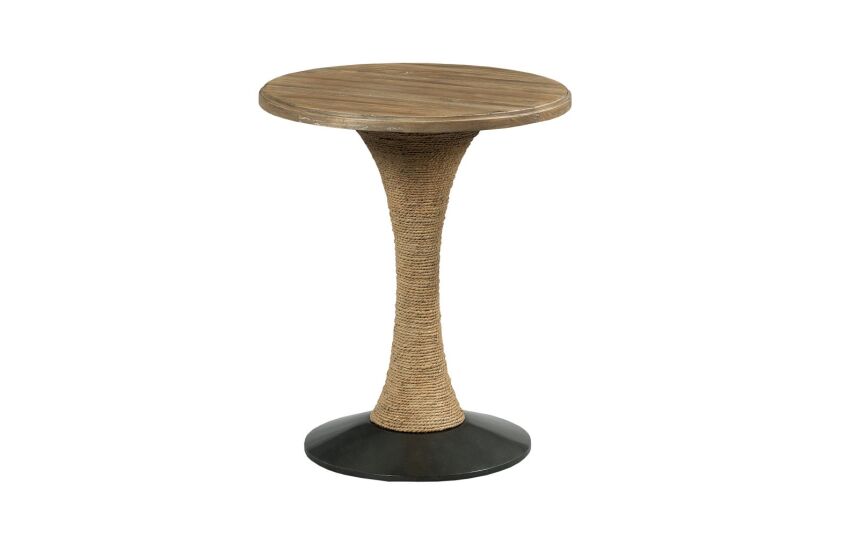 MODERN FORGE ROUND END TABLE 29