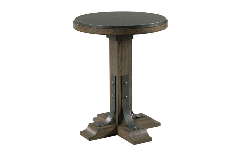 CONNOR ROUND ACCENT TABLE 90