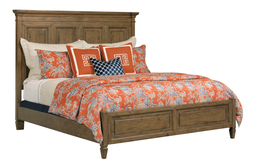 HARTNELL CAL KING PANEL BED - COMPLETE 9