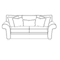 Types Large Sofa 2 Cushion