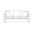 Types Medium Sofa 3 Cushion