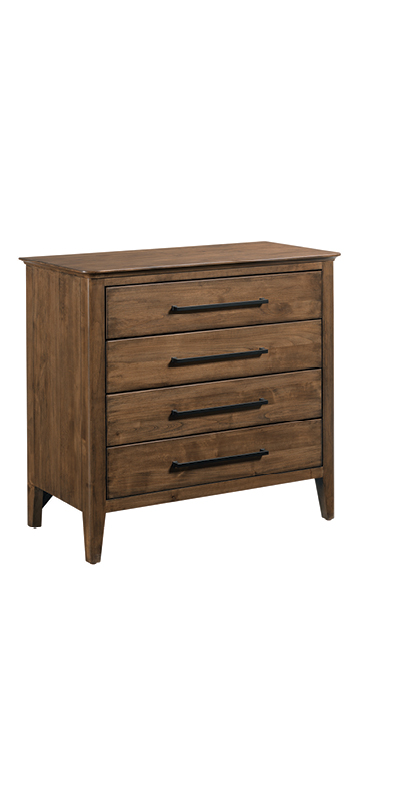 Abode solid wood nightstand