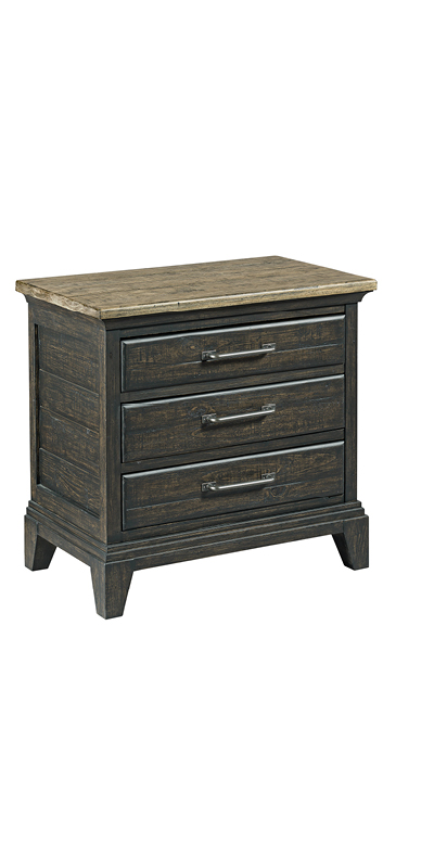 Plank Road Solid Wood Nightstand