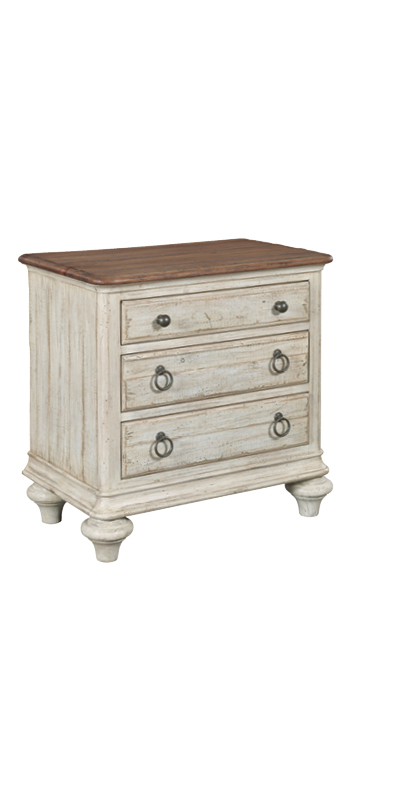 WEATHERFORD SOLID WOOD NIGHTSTAND_CORNSILK