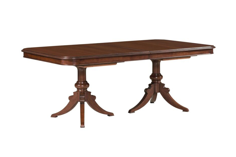 DOUBLE PEDESTAL DINING TABLE product photo