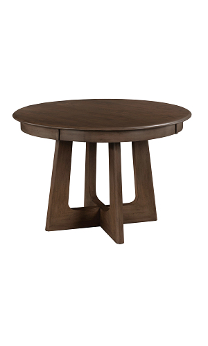 Modern round casual dining table